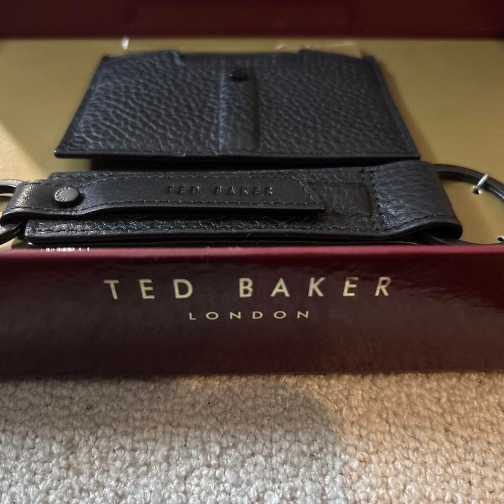 TED BAKER LONDON MEN’S MONEY 2 PIECES CLIP AND CARD HOLDER SET